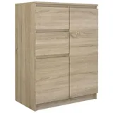 Top e shop Malwa 70 x 97 x 40 cm Sonoma / Weiß