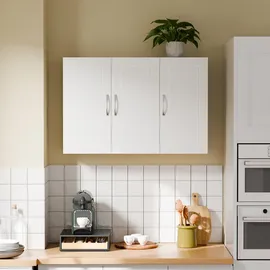SoBuy Hängeschrank 90 x 60 x 30 cm Weiß