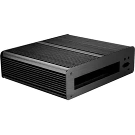 Akasa Euler T Plus, Small Form Factor (SFF), PC, schwarz Mini-ITX, Aluminium, H