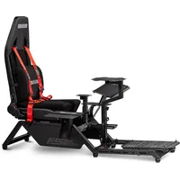 Next Level Racing Flight Simulator Rennsimulationssitz Schwarz PC / PlayStation 5 / Xbox Series X