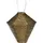 lumiz Lampion Kunststoff Ø28/H28 cm Solar gold