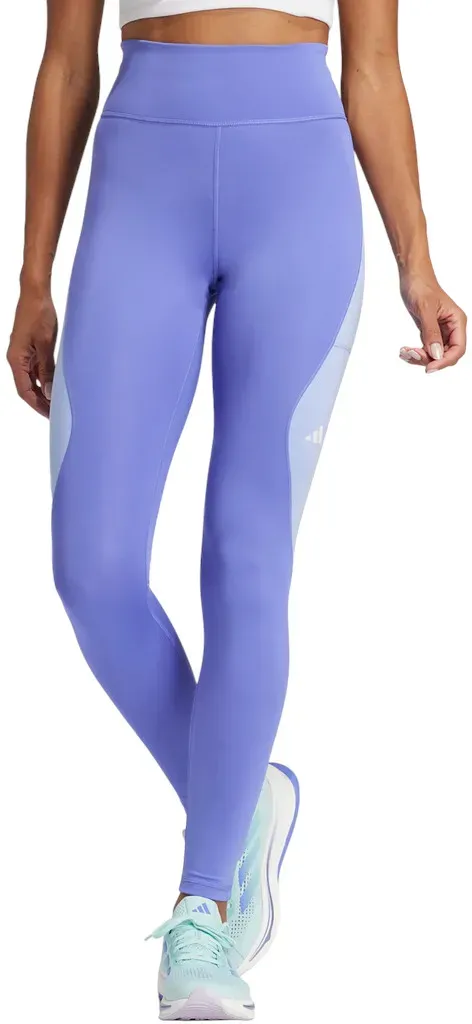 adidas Sport-Leggings Own The Run Colorblock (Tight, enganliegend) blau Damen