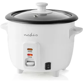 Nedis Reiskocher Weiß 0,6 l