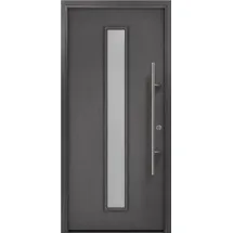 EcoStar Haustür ISOPRO Secur IPS 020 RC2 anthrazit metallic 110 x 210 cm