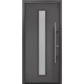 EcoStar Haustür ISOPRO Secur IPS 020 RC2 anthrazit metallic 110 x 210 cm