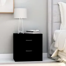vidaXL Nachtschrank 40 x 30 x 40 cm Schwarz