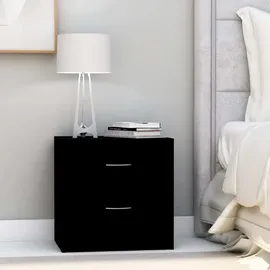 vidaXL Nachtschrank 40 x 30 x 40 cm Schwarz