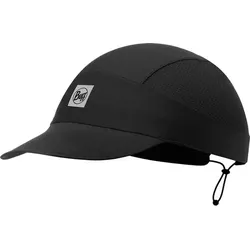 BUFF Laufsport Schirmkappe "R-Solid", SCHWARZ, ONE SIZE