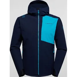 La Sportiva Descender Storm Jacket Men deep sea/tropic blue (643614) S