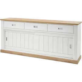 Home Affaire Sideboard »ORLANDO«, Breite ca. 215 cm weiß