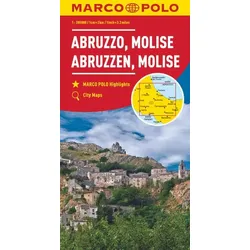 MARCO POLO Karte Abruzzen, Molise 1:200 000