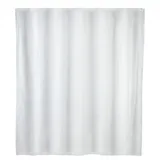 Wenko Duschvorhang Uni 180 x 200 cm weiß