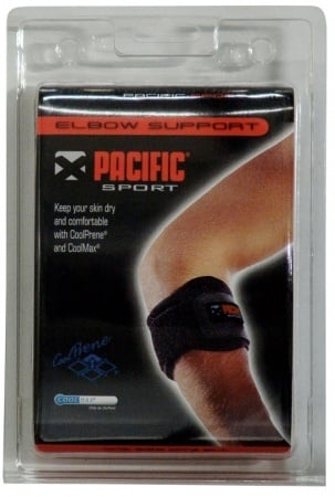 schwarz - Pacific - Elbow Supporter - 1er Pack