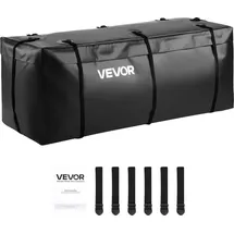 Vevor Gepäckträgertasche für Anhängerkupplung 0,566 m3 Schwarz