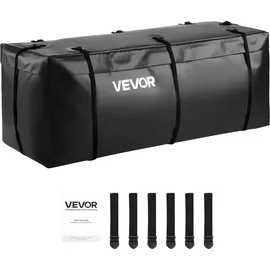 Vevor Gepäckträgertasche für Anhängerkupplung 0,566 m3 Schwarz