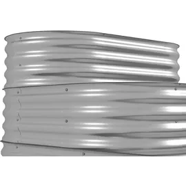 Outsunny Hochbeet 158 x 109 x 82 cm Silber