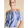 STREET ONE Carmenbluse blau 36