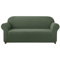 Sofahusse 2/3/4 Sitzer Sofabezug, SUBRTEX, mit dezentem Muster grün