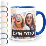 Moonworks® Fototasse, Tasse mit Foto und Text selbst gestalten, personalisierte Geschenke, Fotogeschenke royal unisize