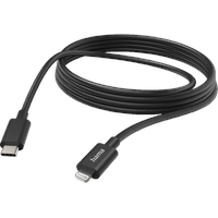 Hama Ladekabel USB-C/Lightning 3m schwarz