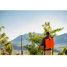 Stocker Drucksprüher Rückenspritze 12 L orange/schwarz