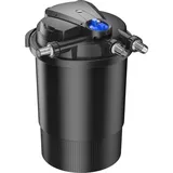 Wiltec SunSun CPA-30000 Druckteichfilter 12.000 l/h / 55 W UVC Einheit, Teichdruckfilter für Teiche bis 60.000 Liter, Teichklärer, Filteranlage