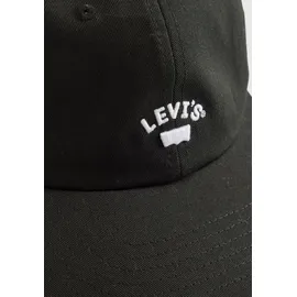 Levi's LAZY GIRL LOGO CAP schwarz Erwachsene