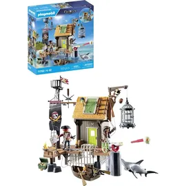 Playmobil Pirates Piratenhafen mit Seeräuber-Gefängnis