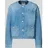 Brax Jeansjacke mit Rundhalsausschnitt Modell 'Paris', Blau, 46