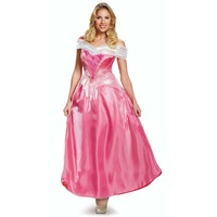 DISGUISE Disney Offizielles Classic Prinzessin Aurora Kostüm Erwachsene, Kostüm Halloween Karneval Prinzessin Kleid Damen Dornröschen Kostüm, Größe M