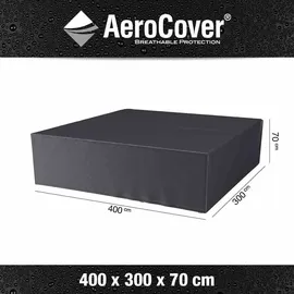 AeroCover Schutzhülle für Lounge-Sets 400 x 300 x 70 cm Polyester grau