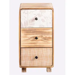 Kommode HEINE HOME, rosa (natur, altrosé), B:30cm H:58cm T:30cm, MDF, Sideboards