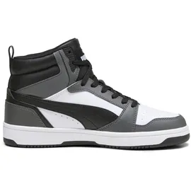 Puma Rebound V6 High-Top Puma White/Puma Black/Shadow Gray 42