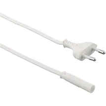 Elektra Anschlussleitung Mini-Stecksystem LED-Verbinder 3000 mm Kunststoff weiß 230V