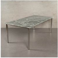 MAGNA Atelier Esstisch SAPPORO mit Marmor Tischplatte, Küchentisch, Naturstein, Dining Table, nachhaltig, 200x100x75cm grau 200 cm x 75 cm