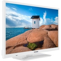 XH24SN550MVD-W, LED-Fernseher - 60 cm (24 Zoll), weiß, WXGA, Triple Tuner, HDR, DVD-Spieler