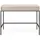 Feldmann-Wohnen Schreibtisch, Kaschmir, Metall, 1 Fächer, 2 Schubladen, Rechteckig,Rechteckig, 104x78x50 cm, Arbeitszimmer, Schreibtische, Bürotische