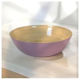 albertlpunkt Bambus-Schüssel mauve 30 x 10 cm