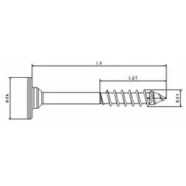 SPAX Rückwandschraube, Flachrückwandkopf Korpusschraube T-STAR plus Teilgewinde Vernickelt 200St 4x30