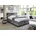 Boxspringbett 140 x 200 cm H2 Grau