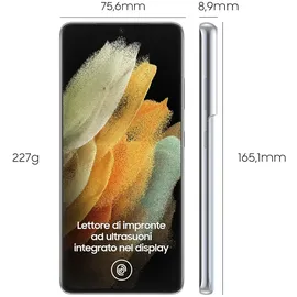 Samsung Galaxy S21 Ultra 5G 256 GB phantom silver