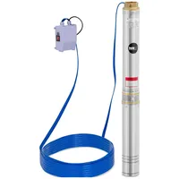 Hillvert Tauchpumpe 10.800 l/h 1100 W 50 m Kabel / 54 m Förderhöhe Edelstahl