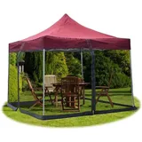 Gazebo 3x3m, wasserdicht, windfest, für Outdoor