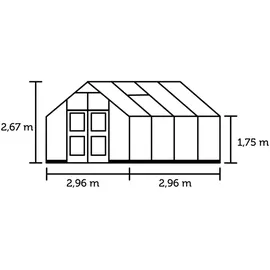 Juliana Premium Alu anthrazit HKP 10 mm 8,8 m2