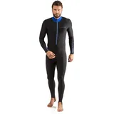 Cressi Neoprenanzug Skin Schwarz/Blau L