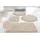 MY HOME Badematte »Sanremo«, Badvorleger, Badezimmer Teppich, sehr weich durch Microfaser, Badematten auch als 3-tlg. Set erhältlich