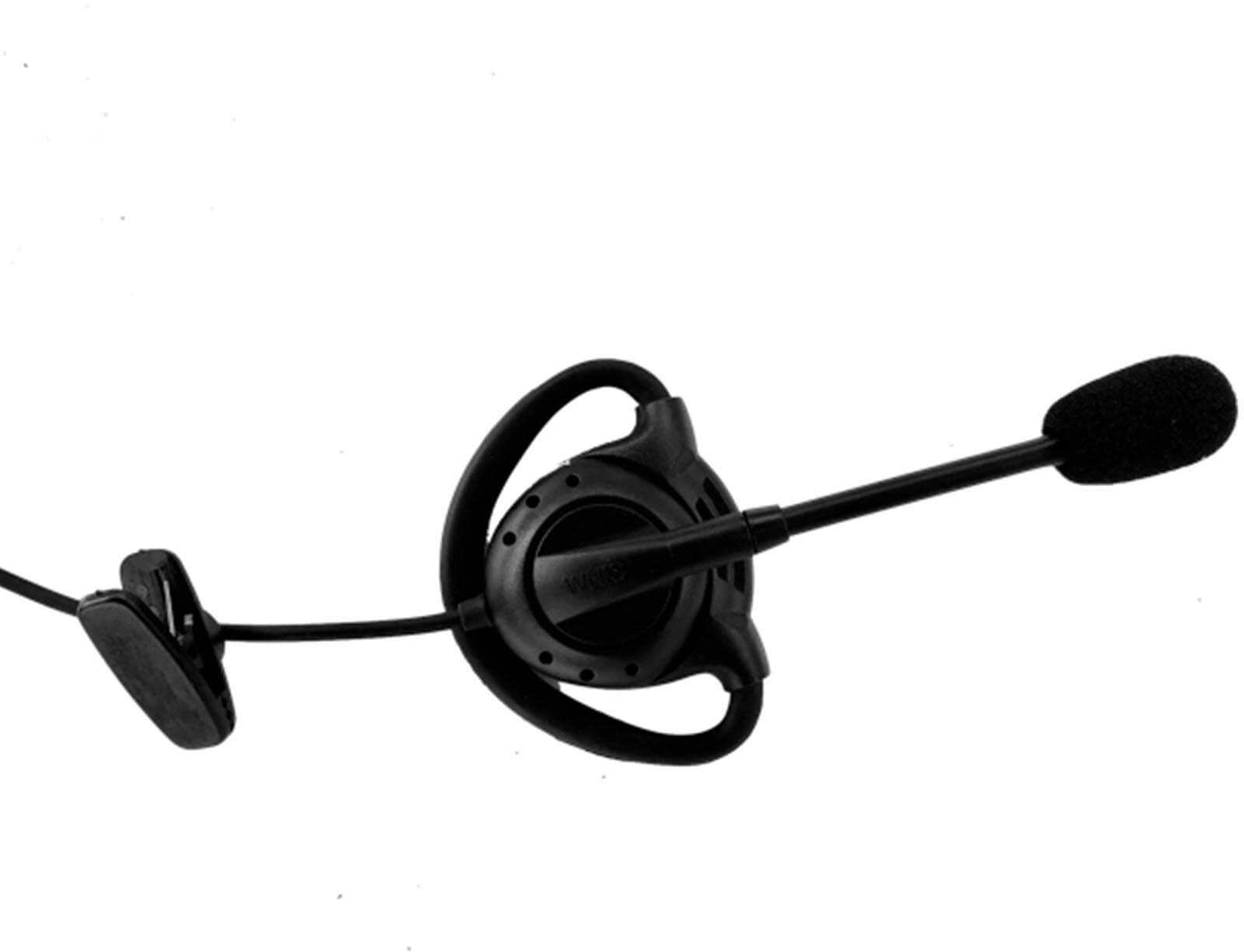 WHIS Headset Competition für Kommunikationssystem Kopfhörer Schwarz