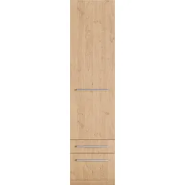 Priess Wäscheschrank Barcelona 48 x 193 x 54 cm Beige/Braun