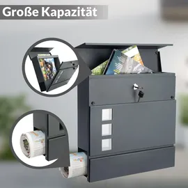 monzana Design anthrazit inkl. Zeitungsfach