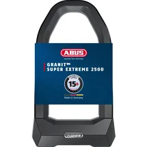 ABUS GRANIT Super Extreme 2500 Bügelschloss inkl. USH 2500 Halterung